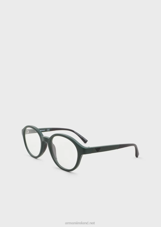 Boy 086V2500 Round Glasses Armani