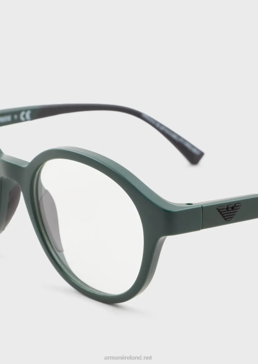 Boy 086V2500 Round Glasses Armani