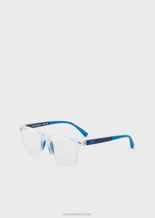 Boy 086V2521 Square Glasses Armani