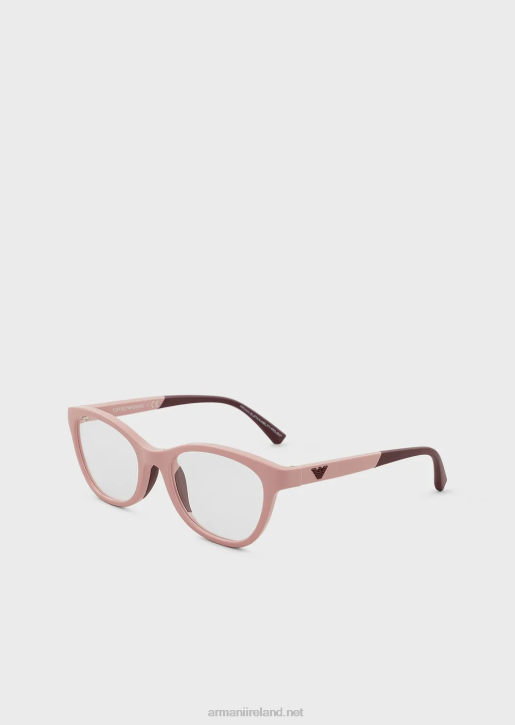 Girl 086V2587 Cat-Eye Glasses Armani Pink