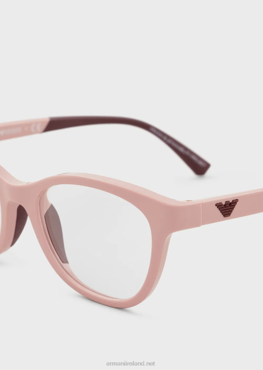 Girl 086V2587 Cat-Eye Glasses Armani Pink