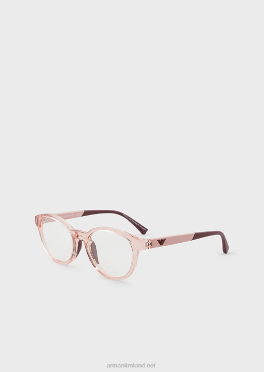 Girl 086V2589 Round Glasses Armani Pink