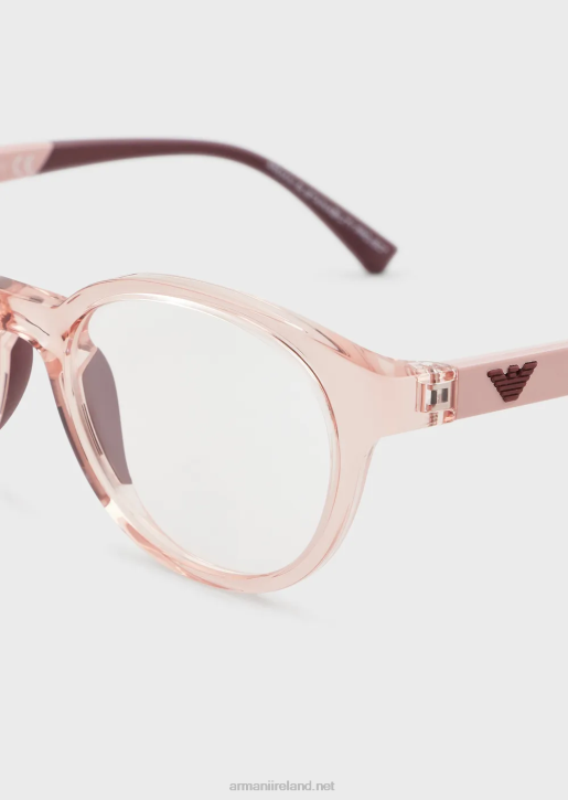 Girl 086V2589 Round Glasses Armani Pink