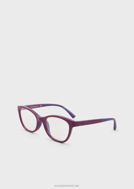 Girl 086V2597 Cat-Eye Glasses Armani Purple