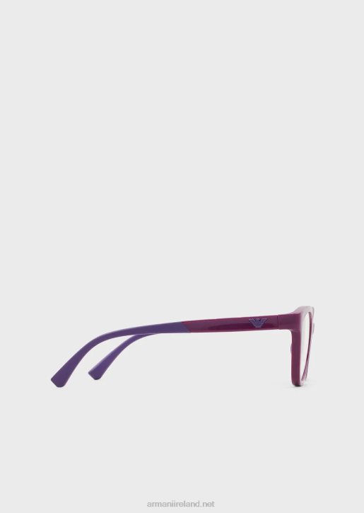 Girl 086V2597 Cat-Eye Glasses Armani Purple