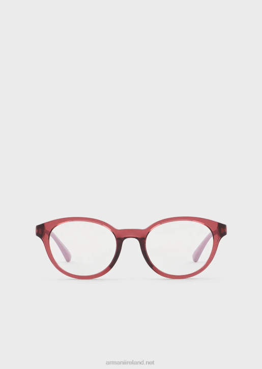 Girl 086V2601 Round Glasses Armani Bordeaux