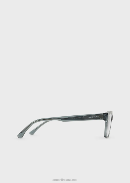 Men 086V2226 Rectangular Glasses Armani Transparent