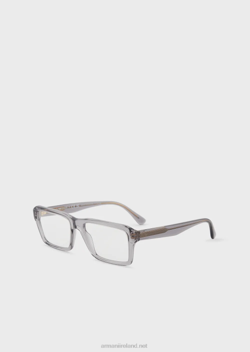 Men 086V2247 Rectangular Glasses Armani