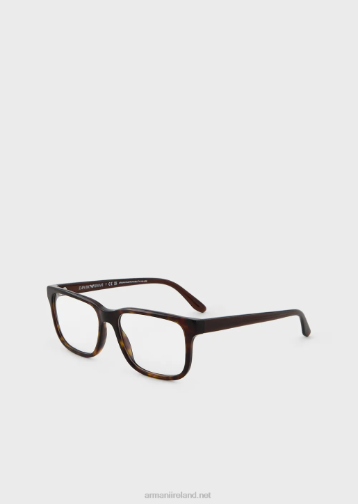 Men 086V2249 Rectangular Glasses Armani