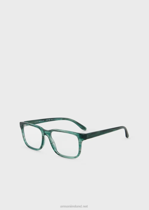 Men 086V2251 Rectangular Glasses Armani