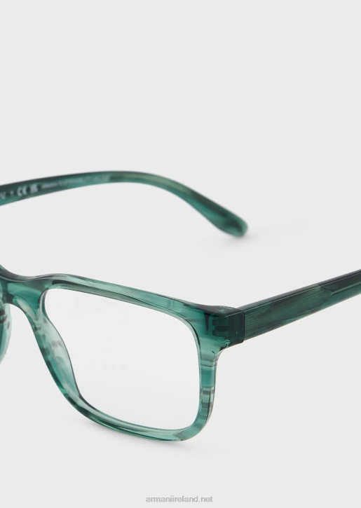 Men 086V2251 Rectangular Glasses Armani