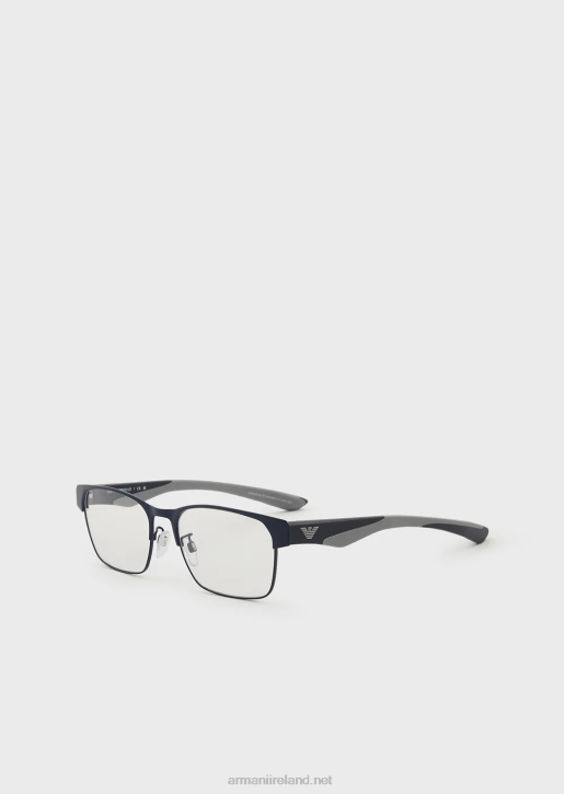 Men 086V2255 Rectangular Glasses Armani