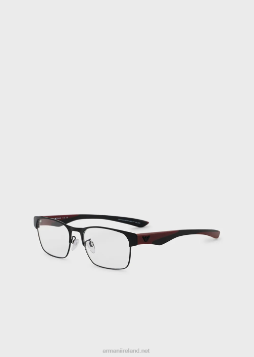 Men 086V2258 Rectangular Glasses Armani