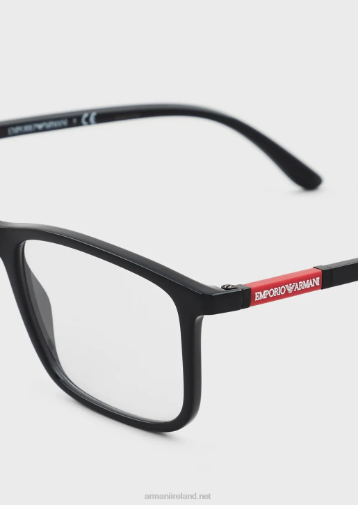 Men 086V2261 Rectangular Glasses Armani