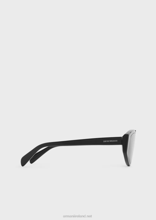 Men 086V2264 Irregular-Shaped Sunglasses Armani Black