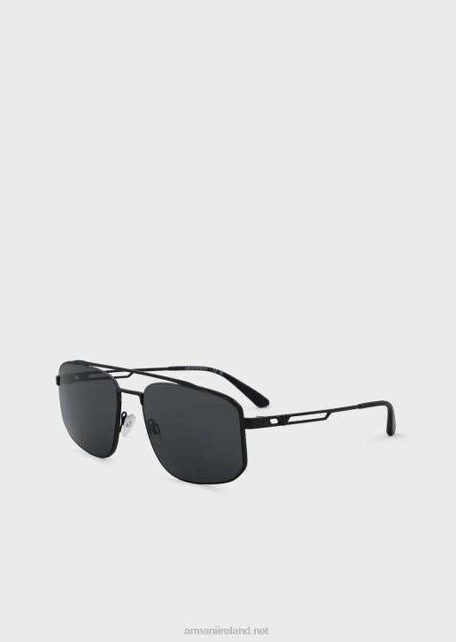 Men 086V2311 Rectangular Sunglasses Armani