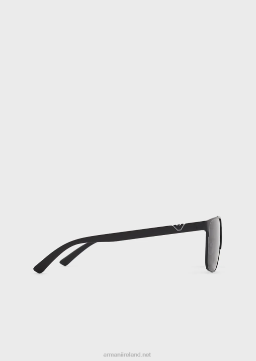 Men 086V2322 Square Sunglasses Armani Black