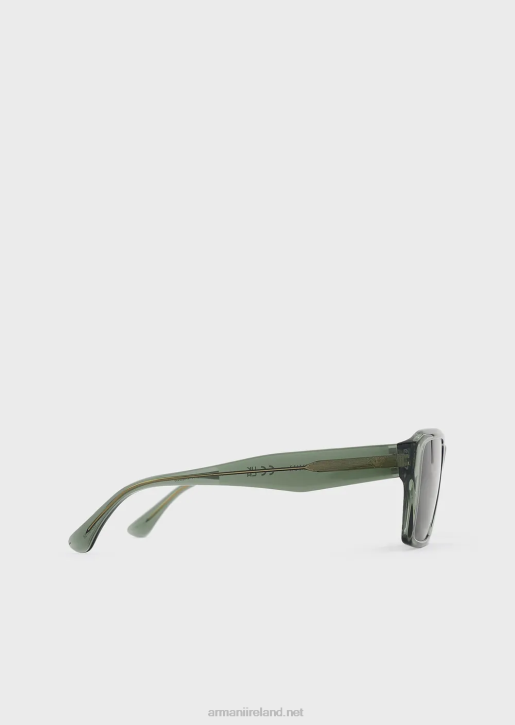 Men 086V2368 Rectangular Sunglasses Armani