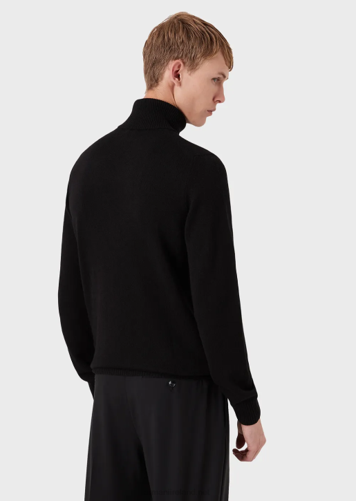 Men 086V1284 Pure Cashmere Rollneck Armani