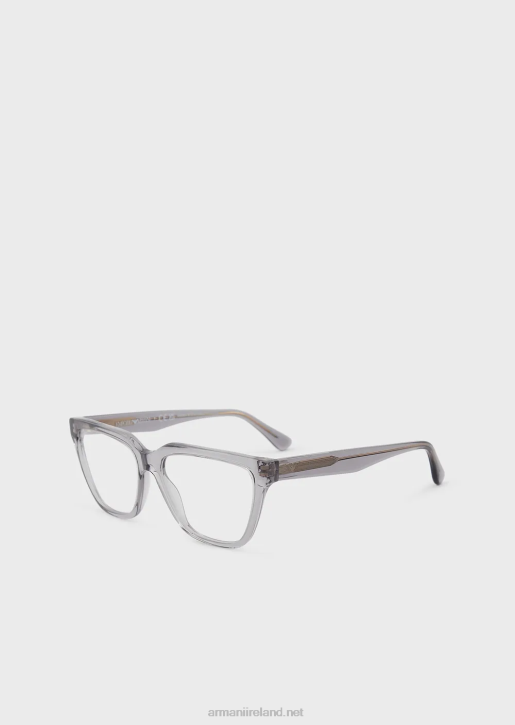 Women 086V911 Cat-Eye Glasses Armani Grigio Scuro