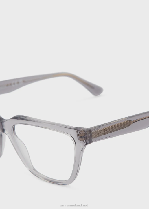 Women 086V911 Cat-Eye Glasses Armani Grigio Scuro