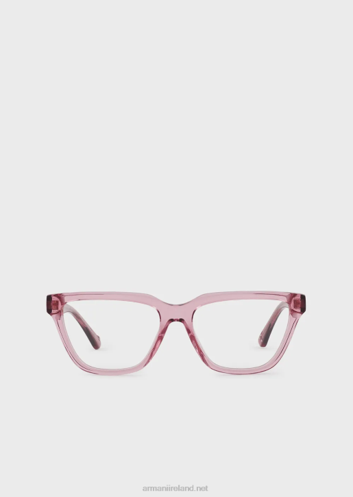 Women 086V917 Cat-Eye Glasses Armani Pink