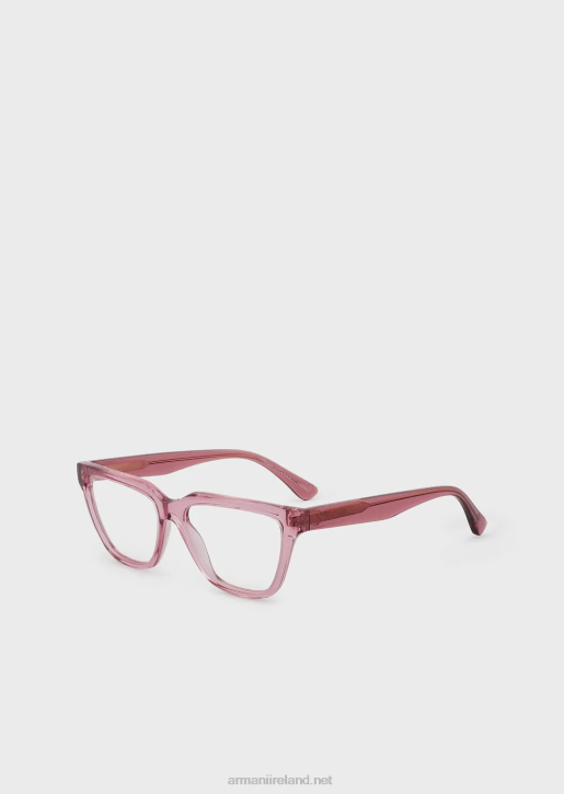 Women 086V917 Cat-Eye Glasses Armani Pink