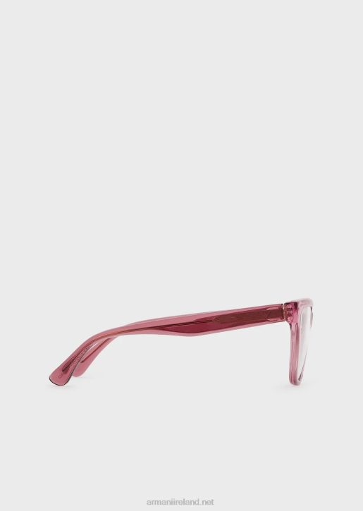 Women 086V917 Cat-Eye Glasses Armani Pink