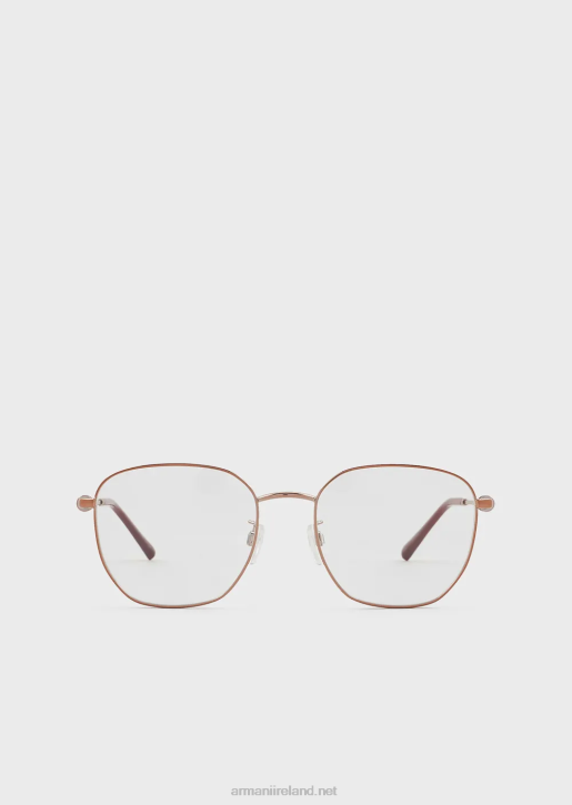 Women 086V922 Square Glasses Armani Bronze