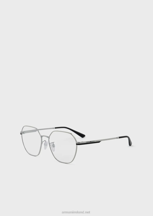 Women 086V924 Round Glasses Armani