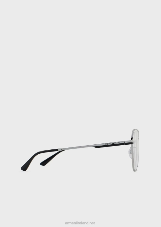 Women 086V924 Round Glasses Armani