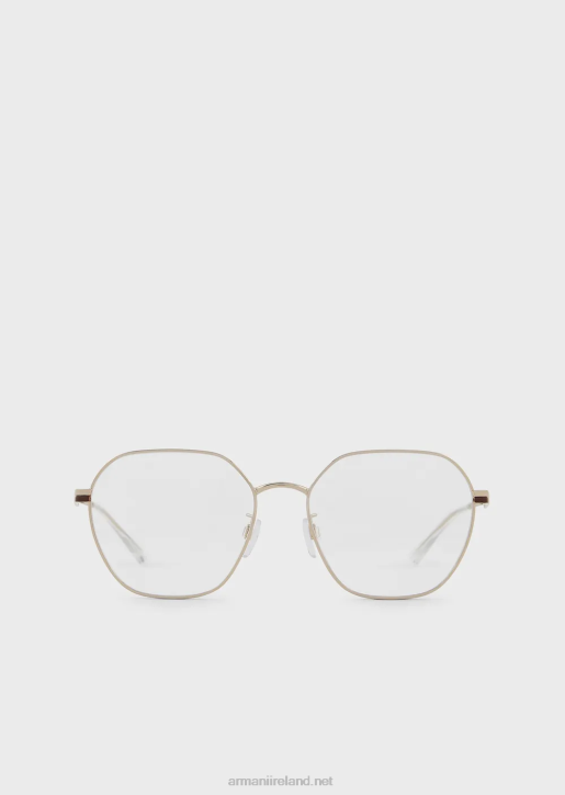 Women 086V927 Round Glasses Armani