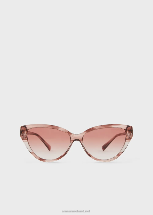 Women 086V938 Cat-Eye Sunglasses Armani Antique Rose