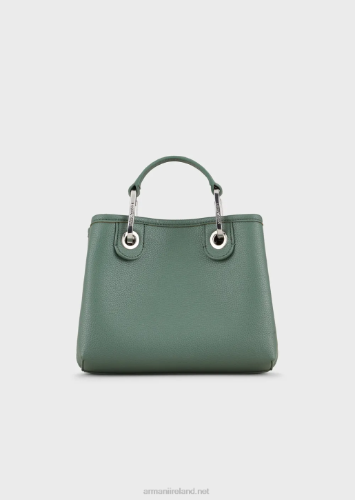 Women 086V596 Deer-Print Myea Mini Bag Armani Green