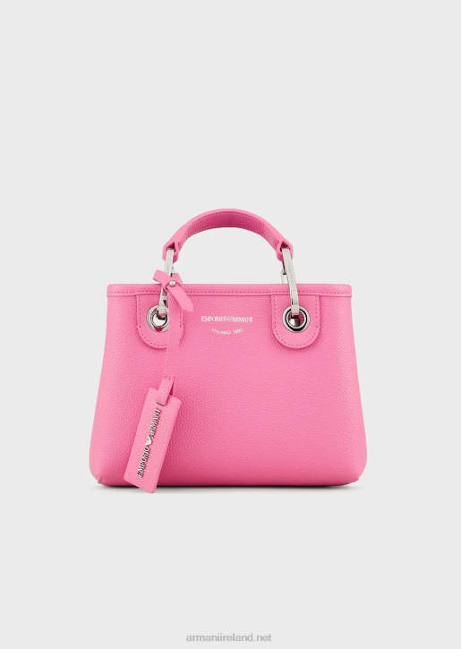 Women 086V602 Deer-Print Myea Mini Bag Armani Fuchsia