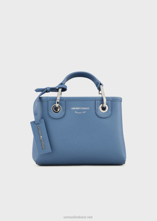 Women 086V604 Deer-Print Myea Mini Bag Armani Blue