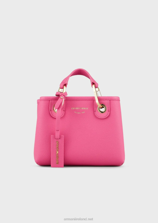 Women 086V605 Deer-Print Myea Mini Bag Armani Pink