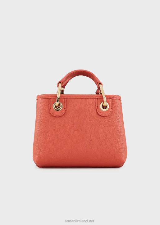 Women 086V609 Deer-Print Myea Mini Bag Armani Brown