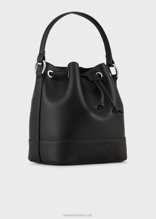 Women 086V740 Bucket Bag With Shoulder Strap Armani Black