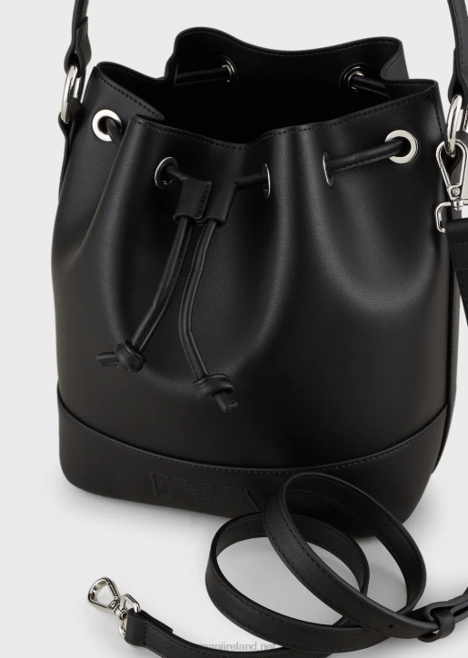 Women 086V740 Bucket Bag With Shoulder Strap Armani Black