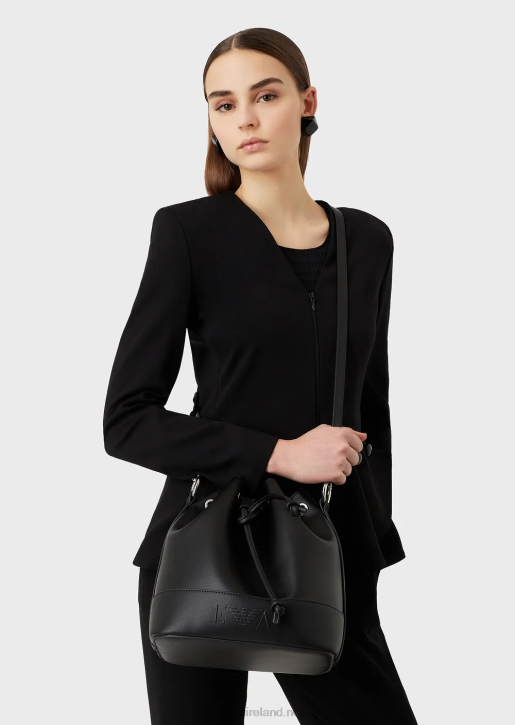 Women 086V740 Bucket Bag With Shoulder Strap Armani Black